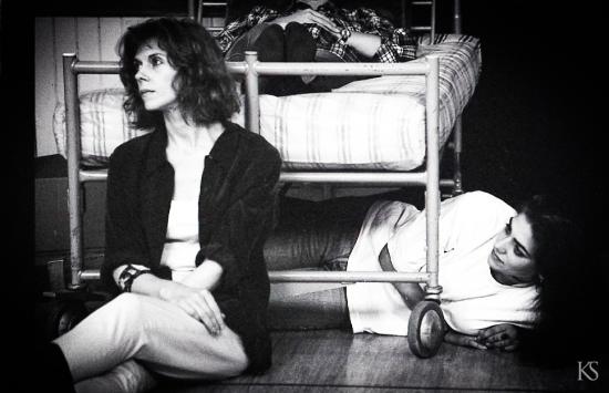 "The Trick is to Keep Breathing" rehearsals